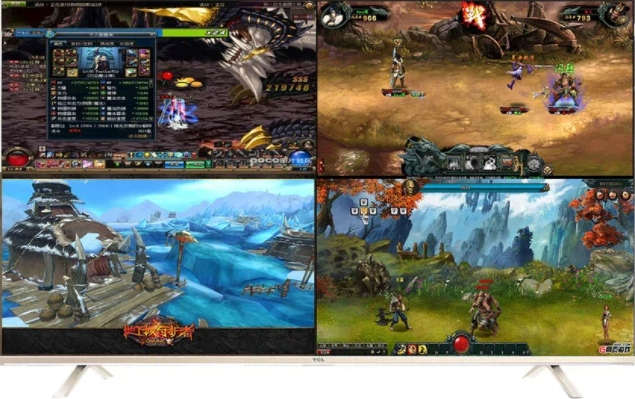 HCH offers 4 channel hdmi picture splitter with no delay transmission and stable high-definition picture quality.