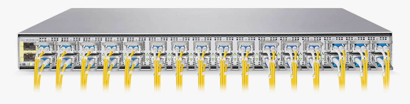 100g qsfp28 zr4 optical module DCI 80km interconnection schematic