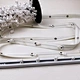 Ripple fold curtain tape S wave curtain track Carrier wave curtain Runner dispatched type 54mm/60mm/80mm