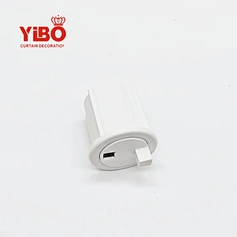 2 sturdy white metal brackets 38mm roller shutter