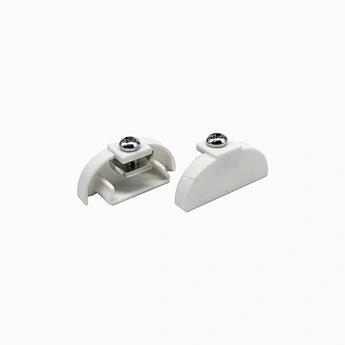 YIBO factory Plastic Modern Accessories Suitable Curtain Track End Cap with screw