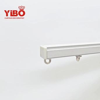 YIBO factory Sliding Window Curtain Track Runners Aluminum Track Rails Customized