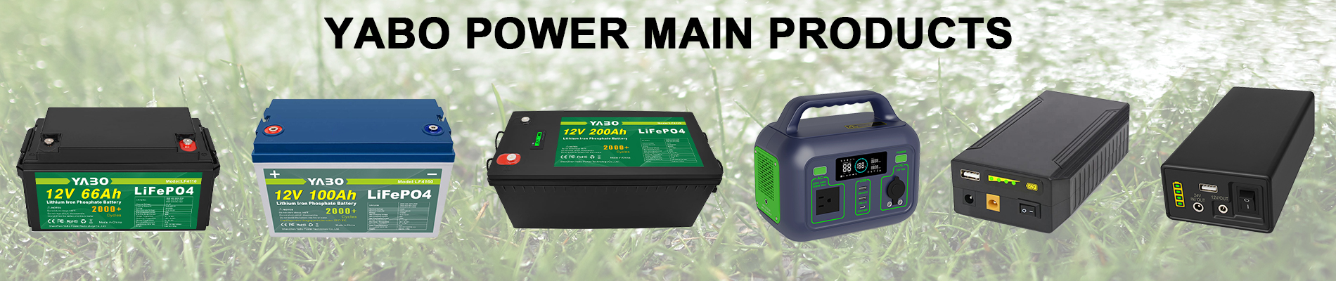 LiFePO4 Batteries YABO Power