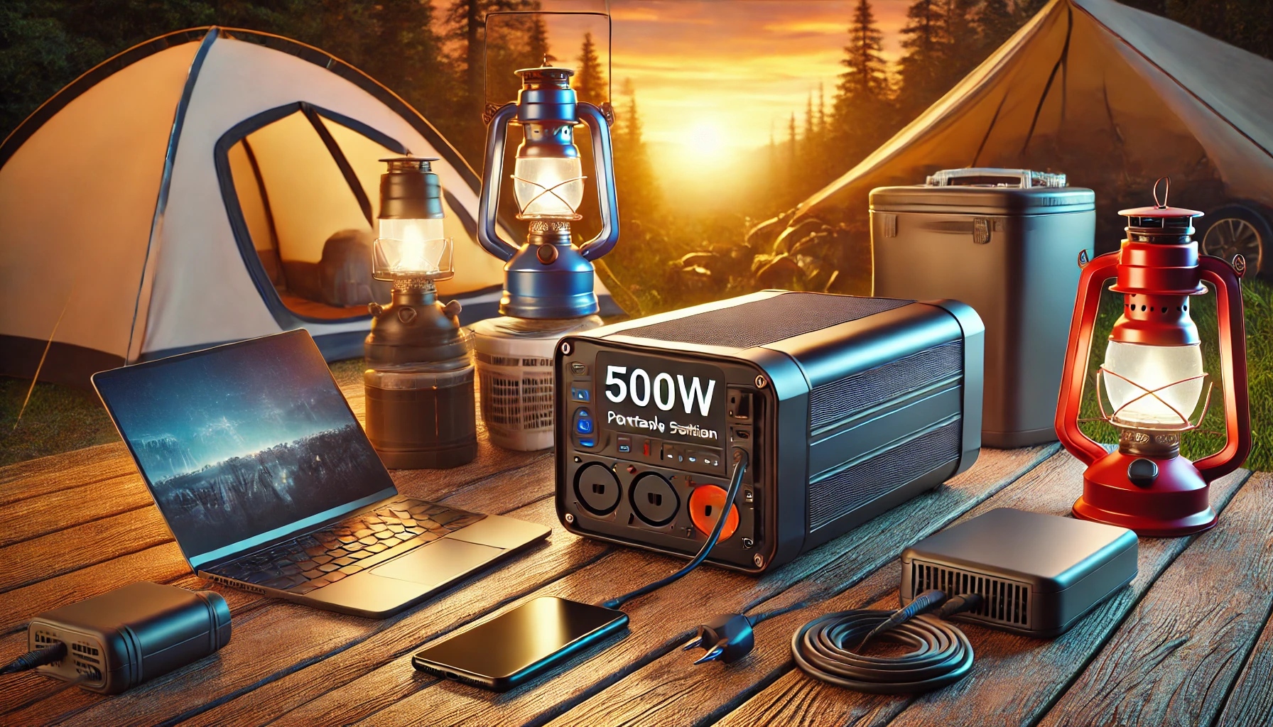 500W Portable Power Station