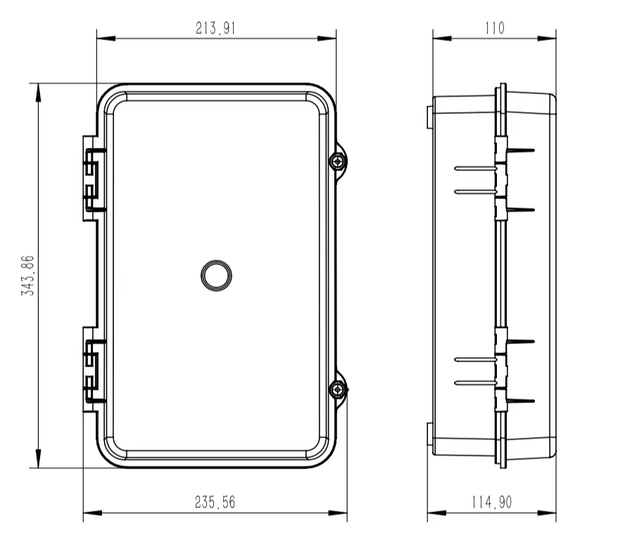 electrical meter box