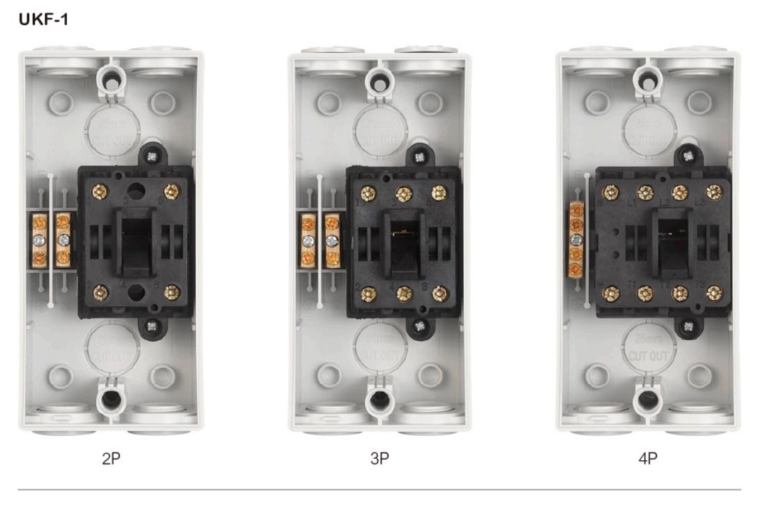 isolated switch box