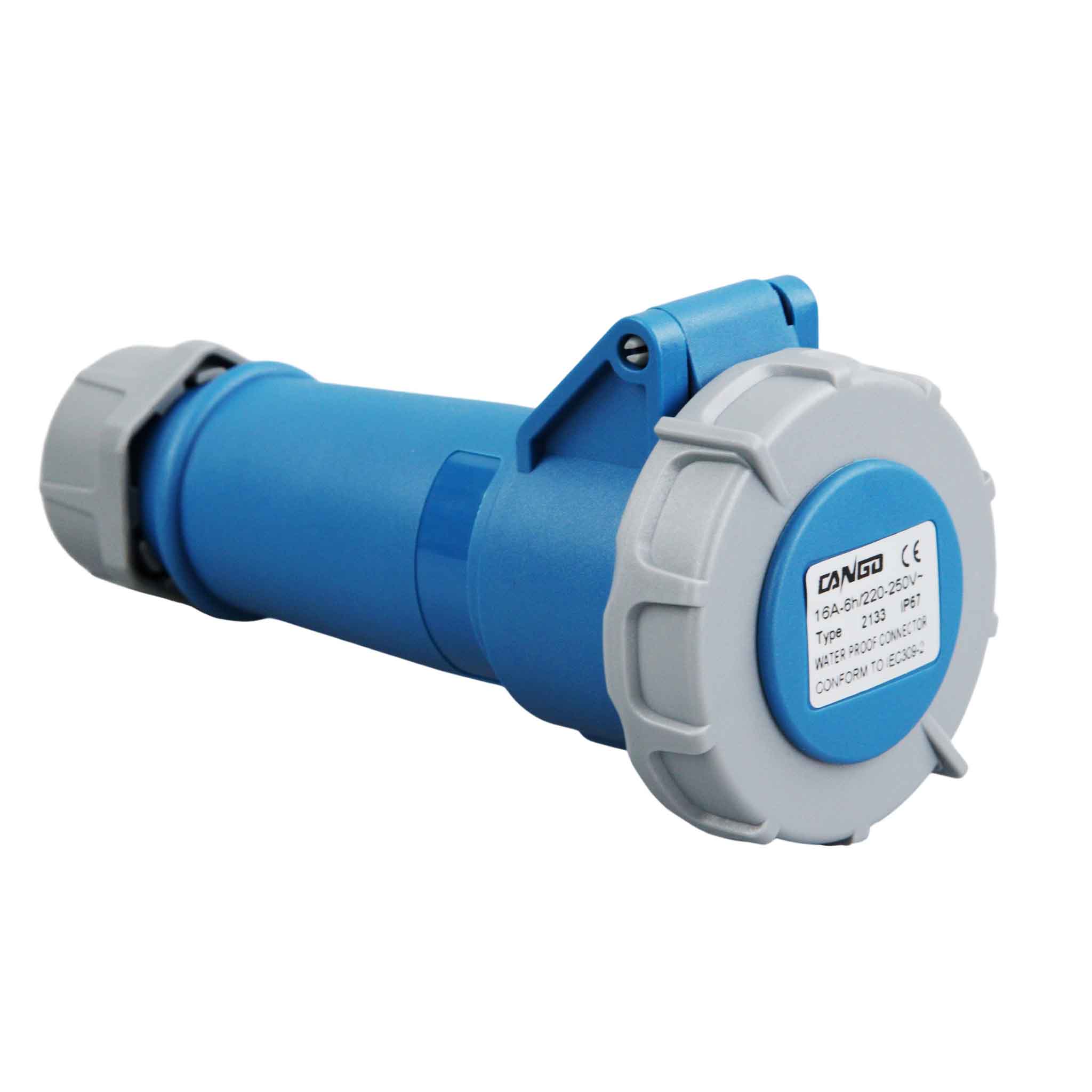 KG-2133/KG-2233 16A 220-250V IP67 Industrial Coupler CANGO KG-2133/KG-2233 16A 220-250V IP67 Industrial Coupler for industrial power connection