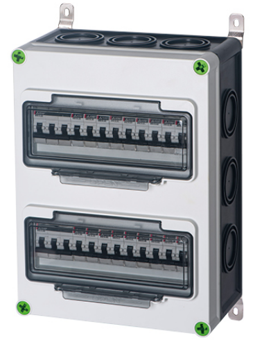 CANGO KG281916-012P waterproof socket box detail image for outdoor socket distribution CANGO KG28 Assembled Waterproof Socket Distribution Box for outdoor socket distribution