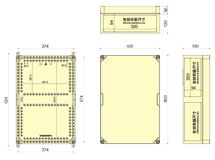Waterproof Combinable Junction Box