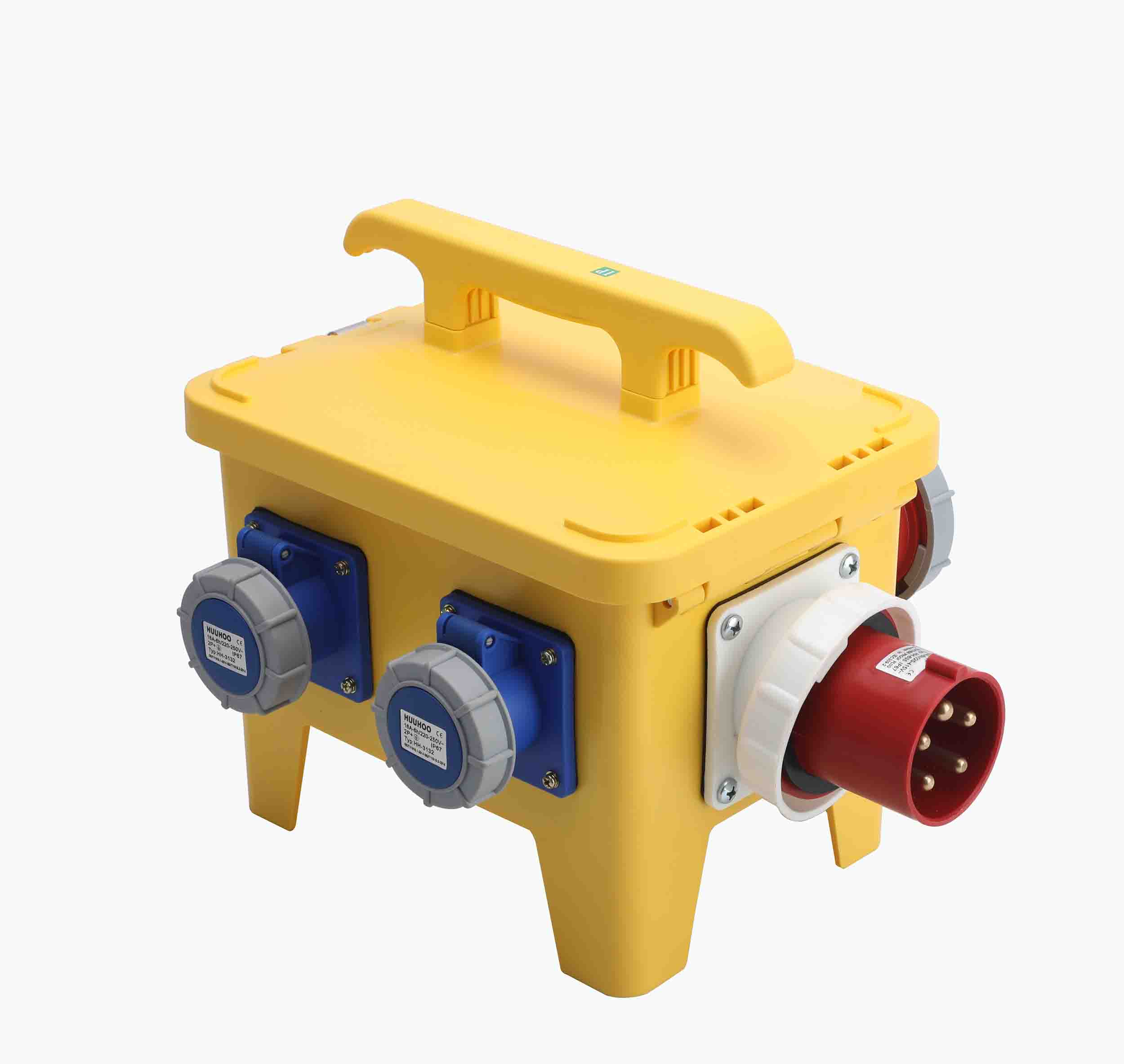KG-12M 12-Way Mobile Distribution Socket Box CANGO KG-12M 12-Way Mobile Distribution Socket Box for outdoor socket distribution