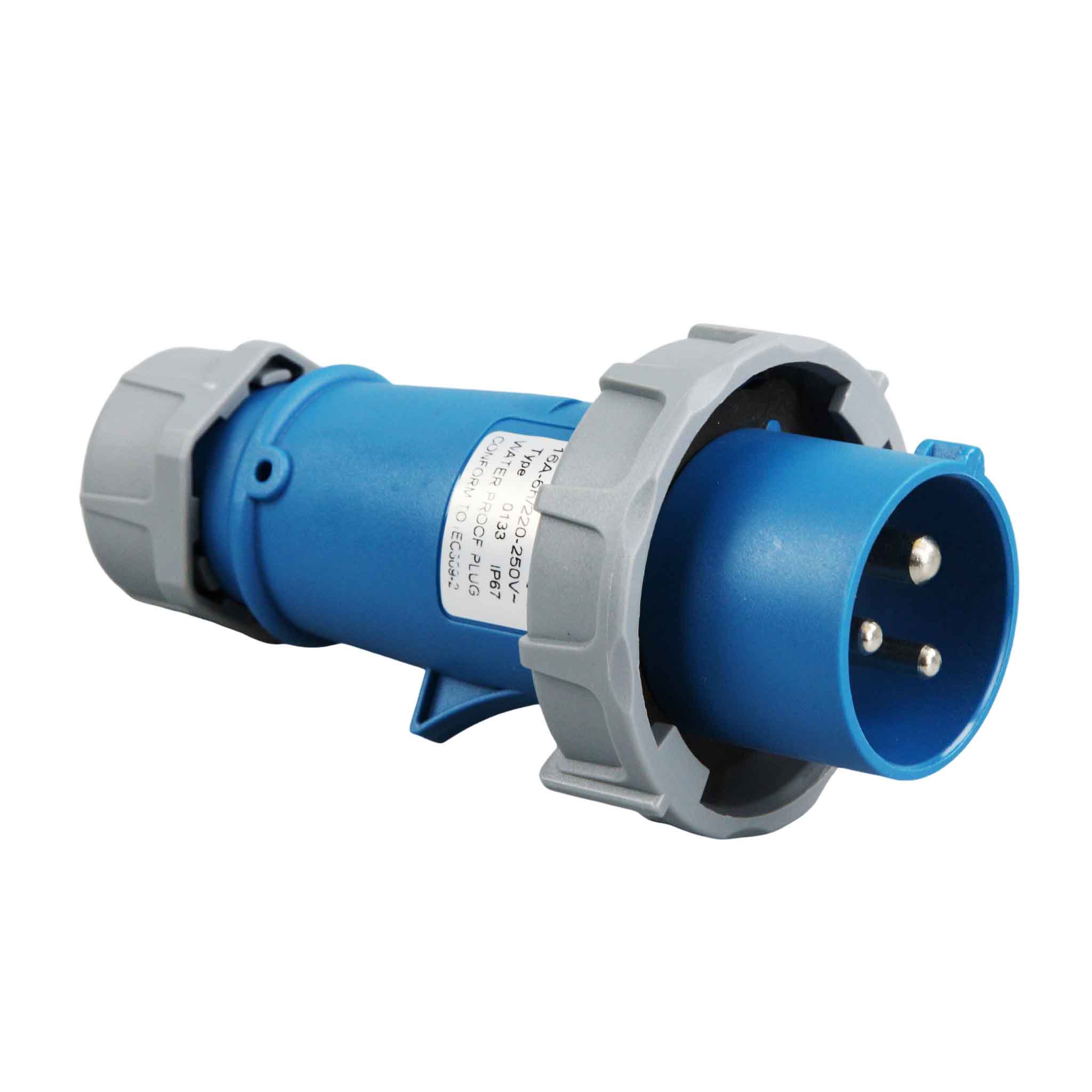 KG-0133/KG-0233 220-250V IP67 Industrial Plug CANGO KG-0133/KG-0233 220-250V IP67 Industrial Plug for industrial power connection