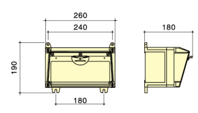 Combinedable Waterproof Distribtion box