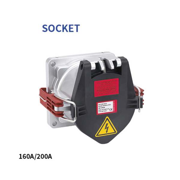 KG75241/KG75246 160A 200A 400V IP67 Industrial Socket CANGO KG75241/KG75246 160A 200A 400V IP67 Industrial Socket for industrial power connection