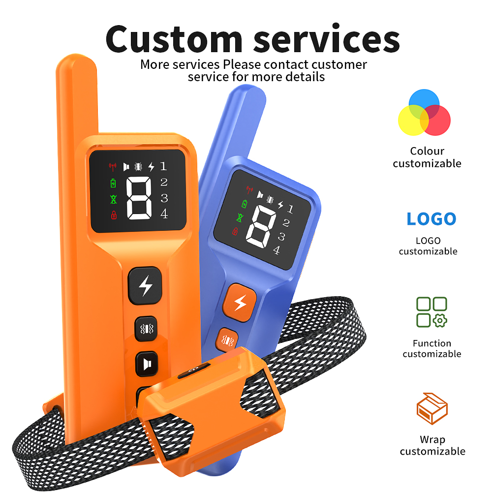 custom services for dog training collars