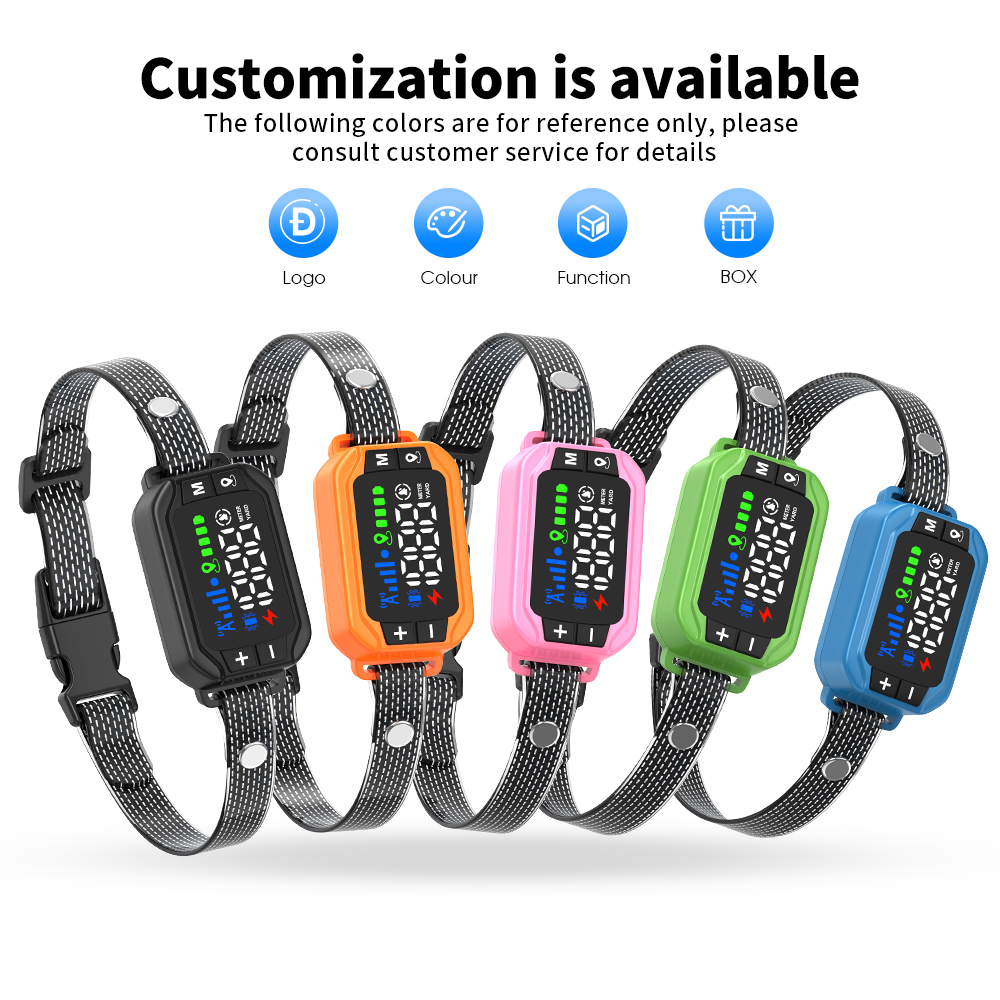 customization for your electric gps dog fence