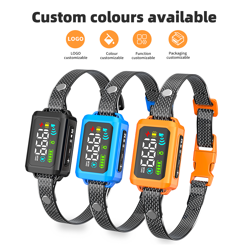 electric dog fence gps customizable colors features