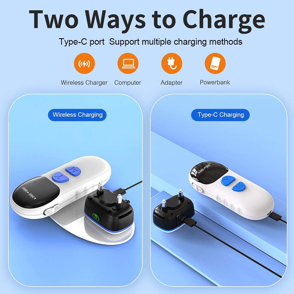 remote dog training collars with wireless charging