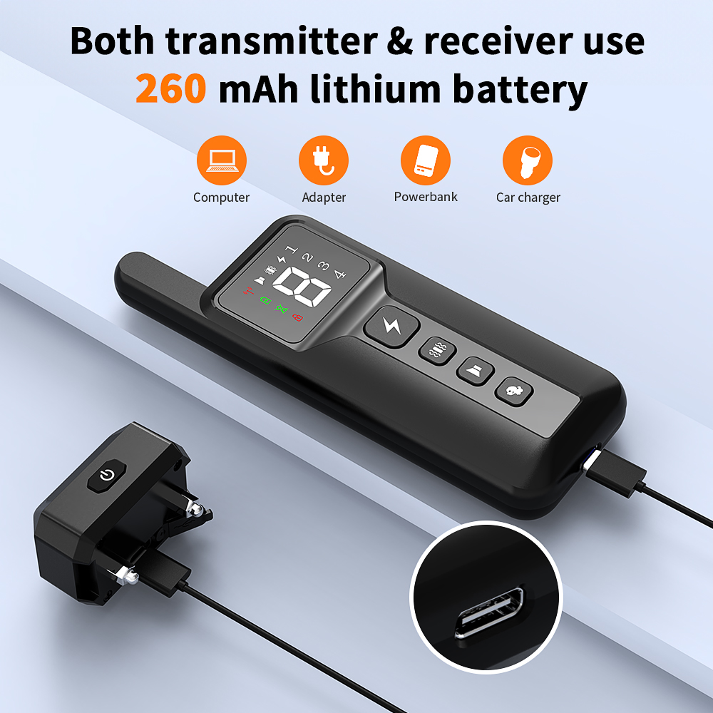 long battery life dog training collar