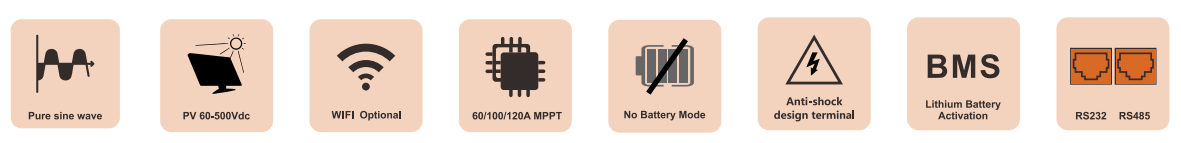 off grid solar main features