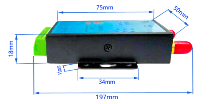 inverter controller physical dimension