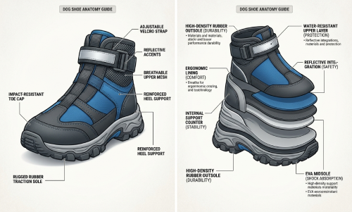dog shoe anatomy