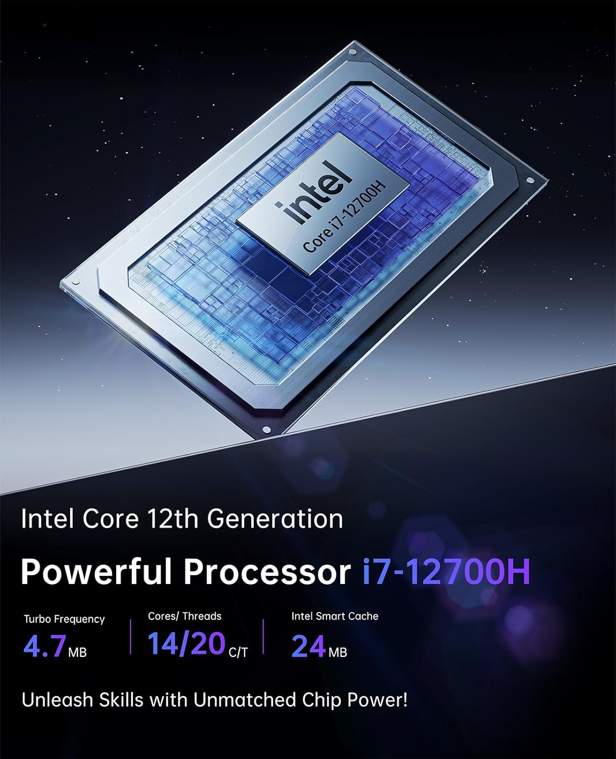 Powerful Processor i7-12700H
