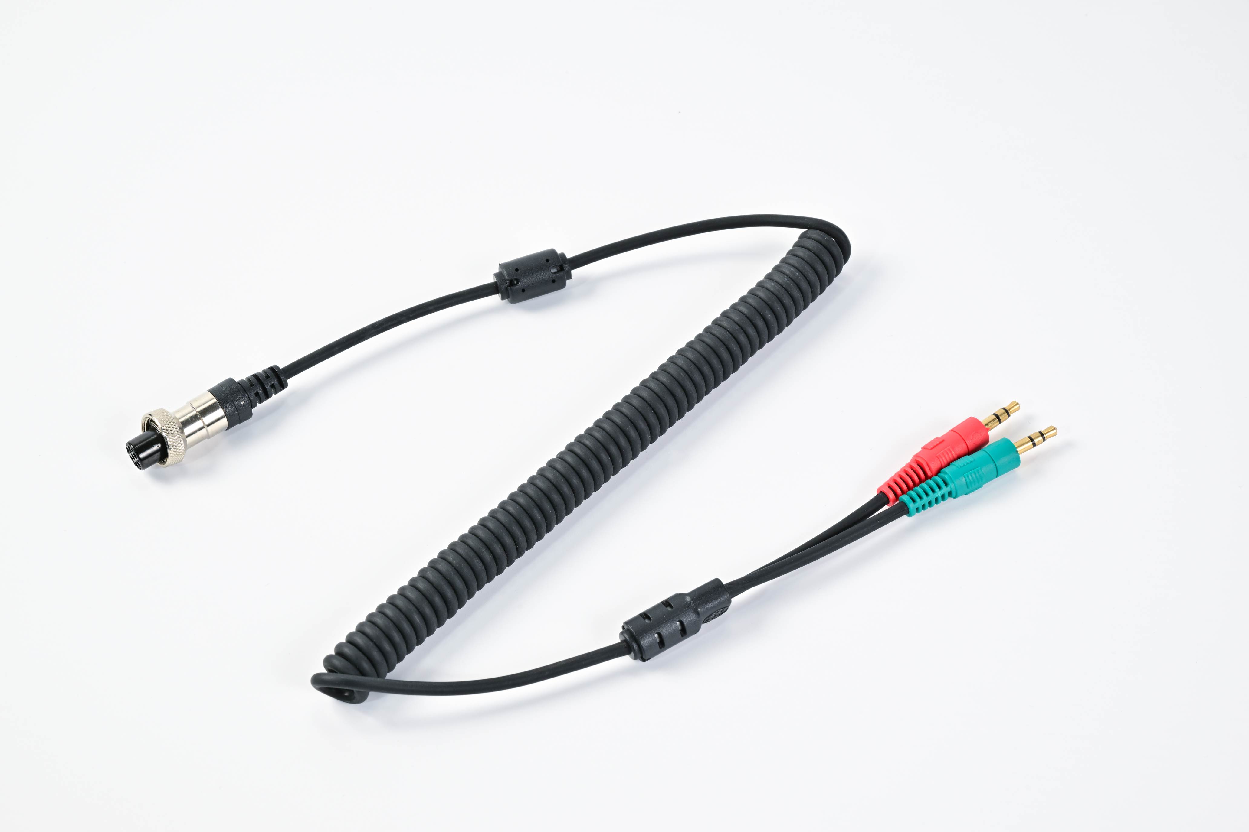 2TRS TO GX12-7 F Spiral cable