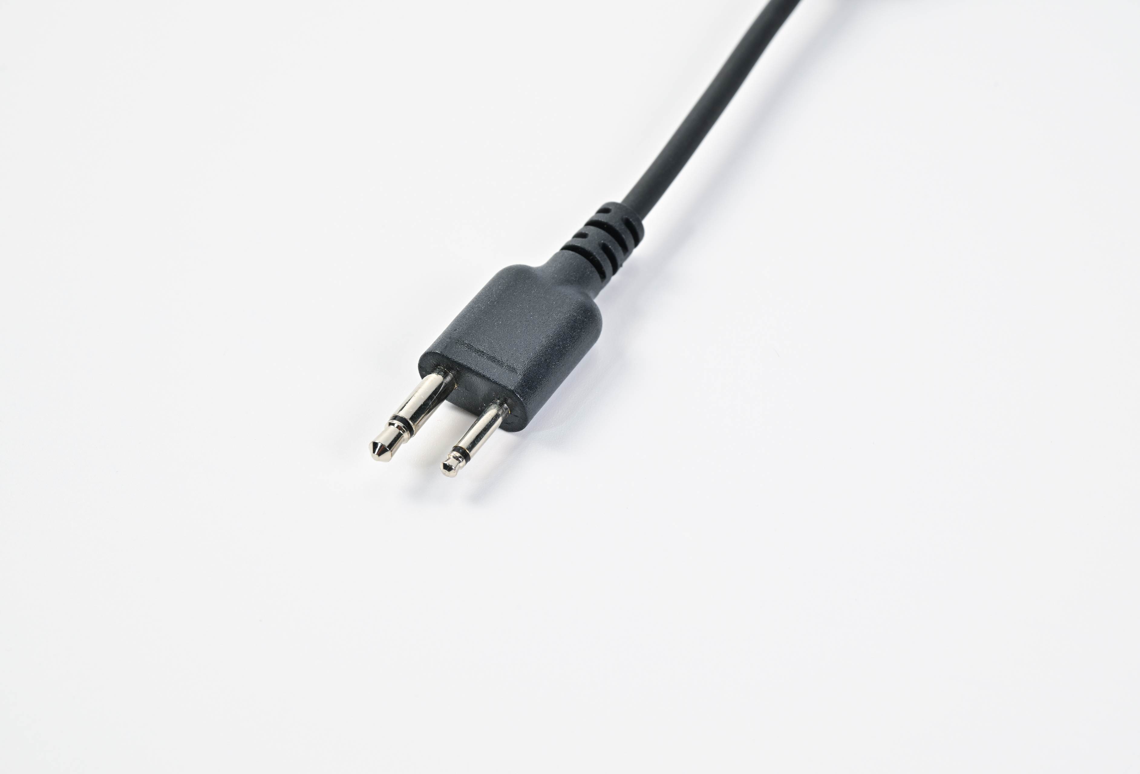 TRRS TO K1 180 degree straight head spiral cable