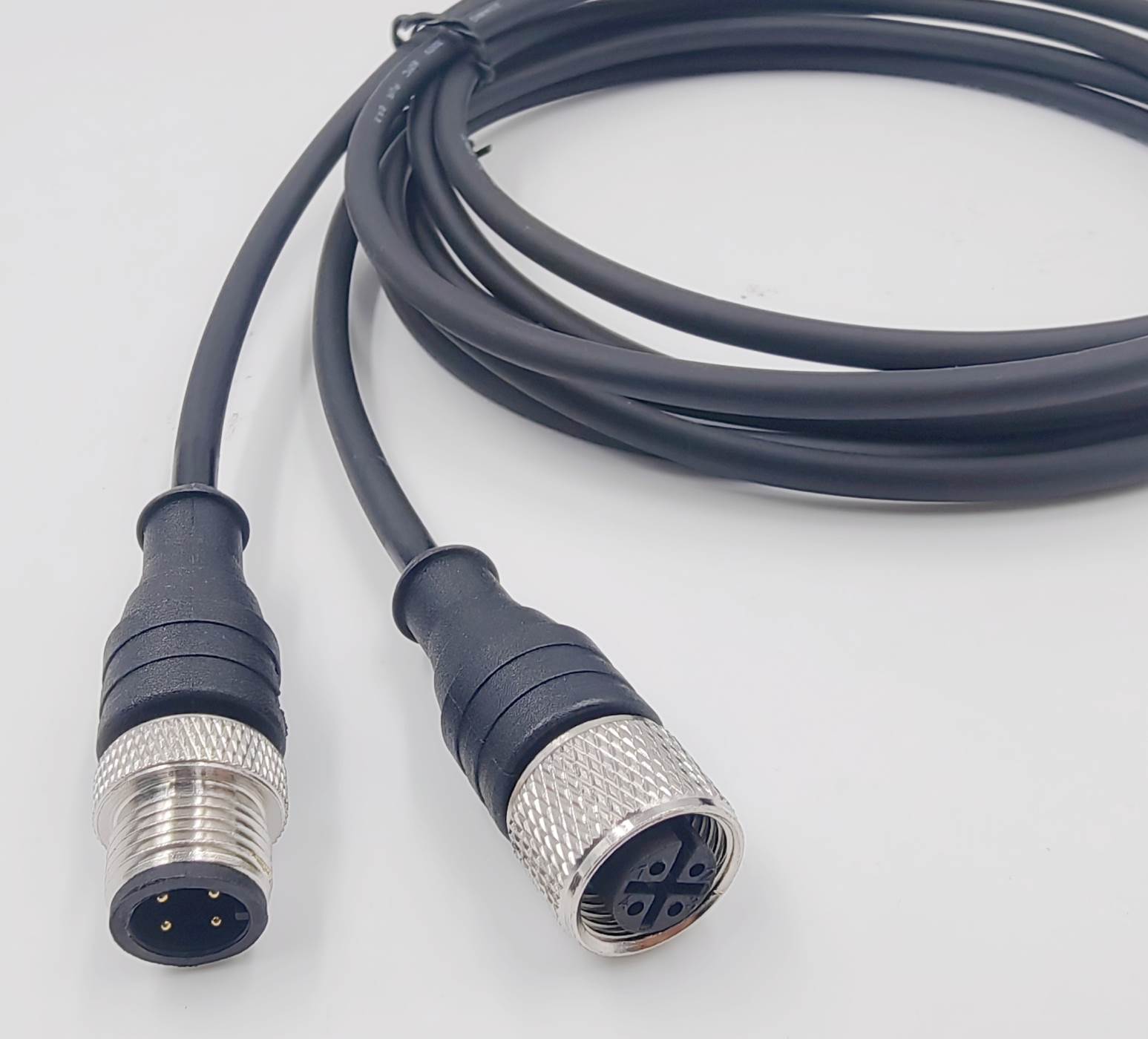 M12 4pin waterproof aviation plug
