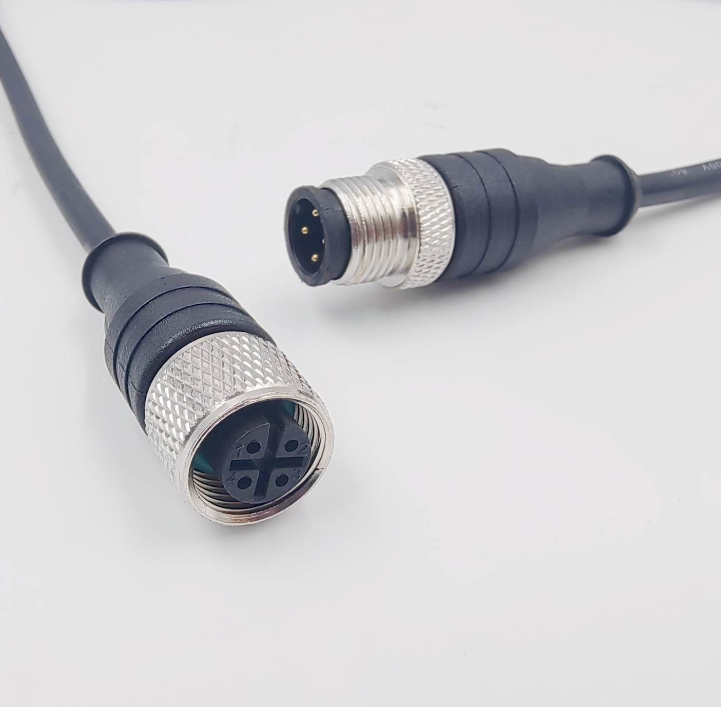 M12 4pin waterproof aviation plug