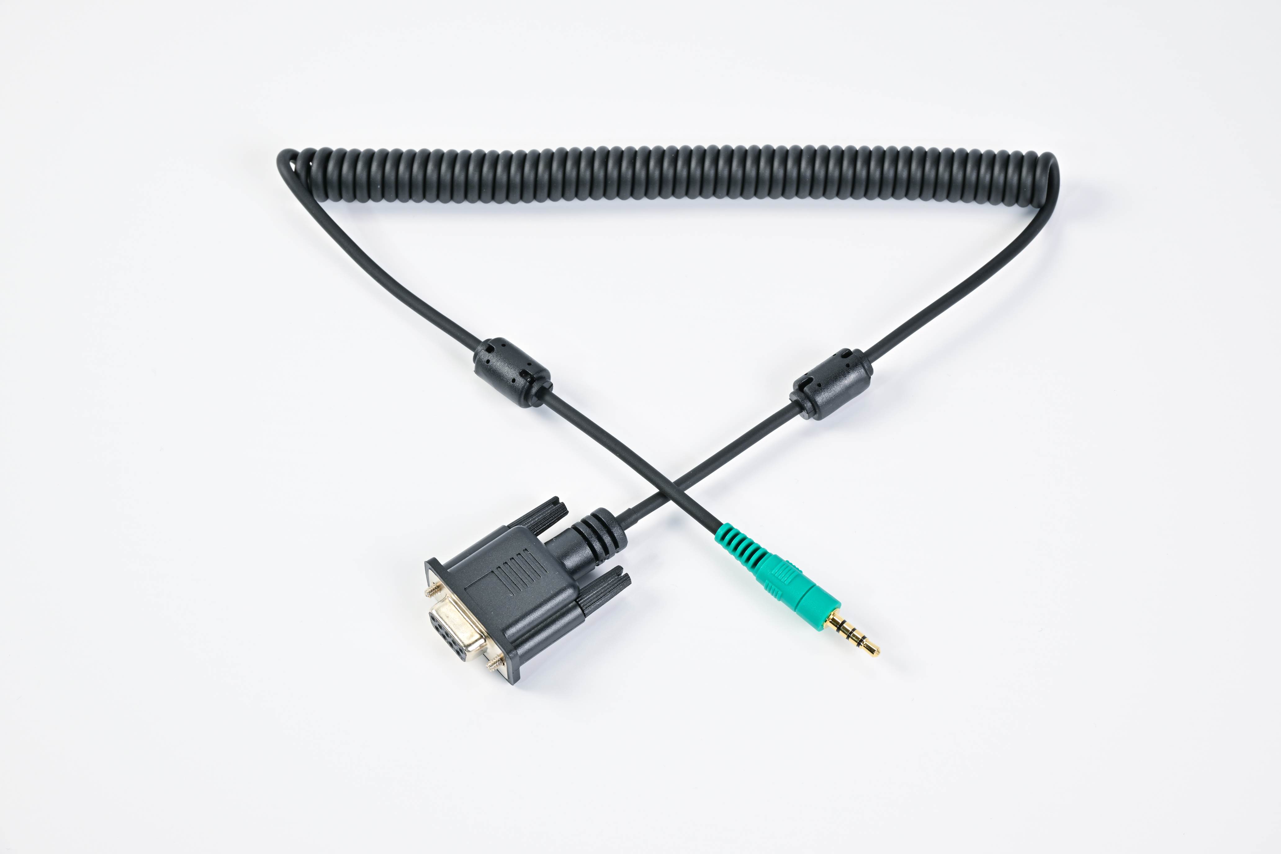TRRS TO DB9PIN F spiral cable
