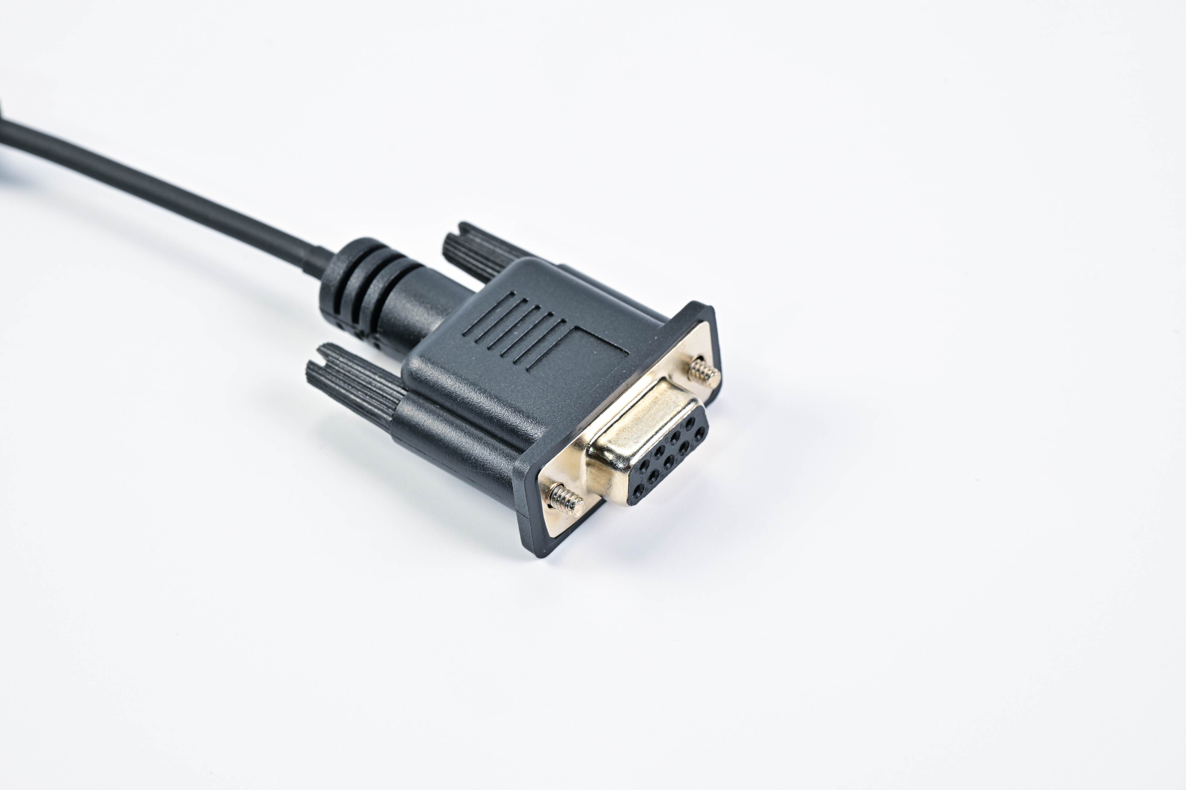TRRS TO DB9PIN F spiral cable