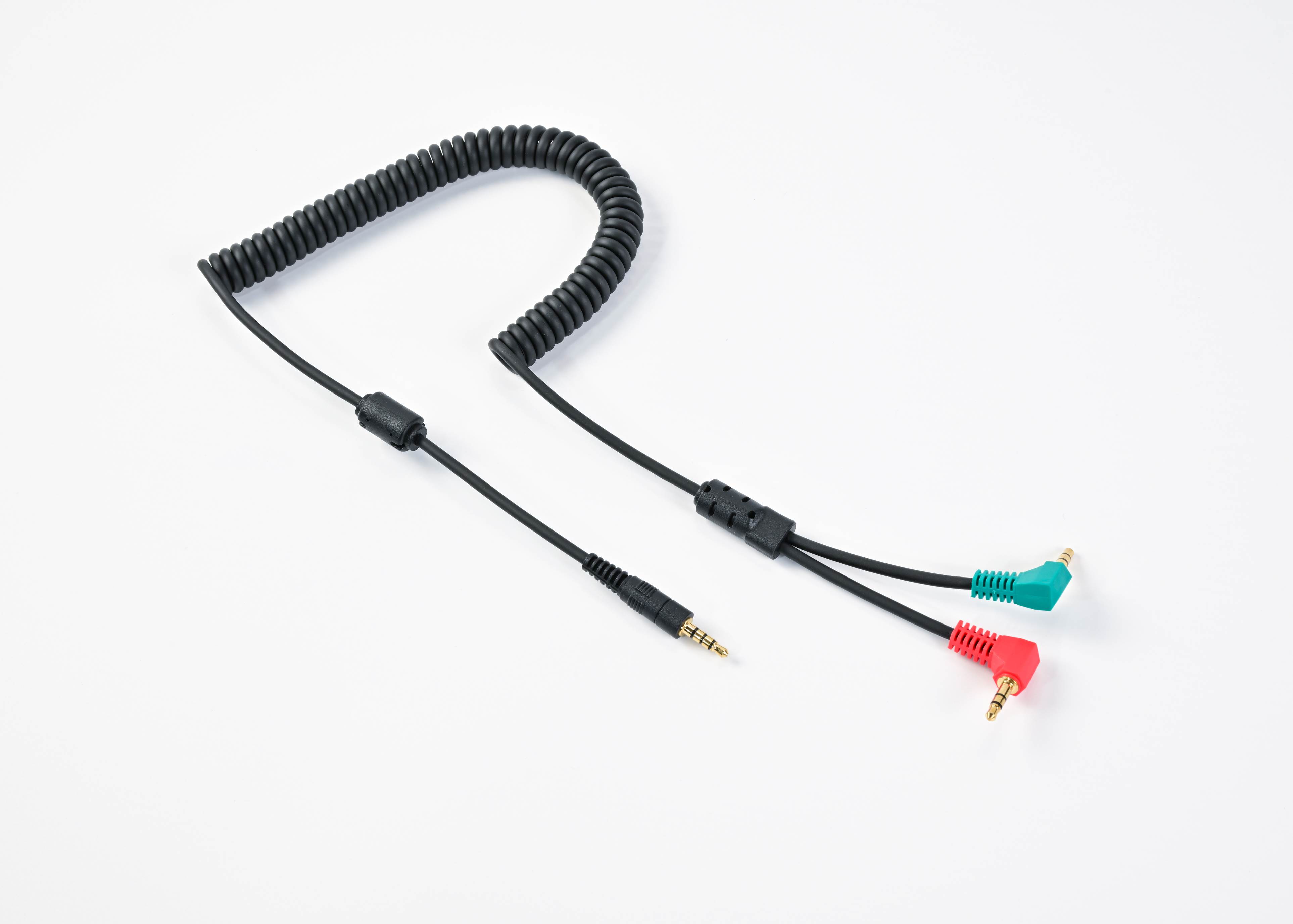 2TRS to trrs spring cable