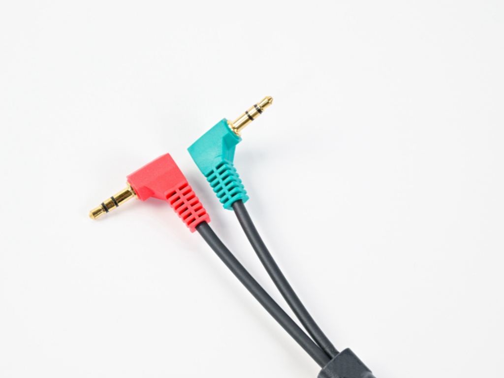 2*TRS to TRRS spiral cable