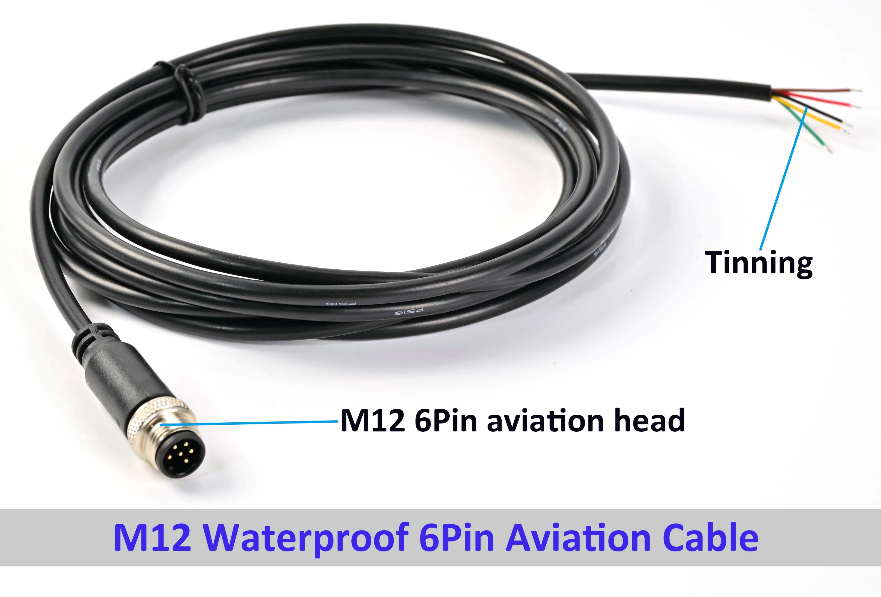 6pin aviation cable
