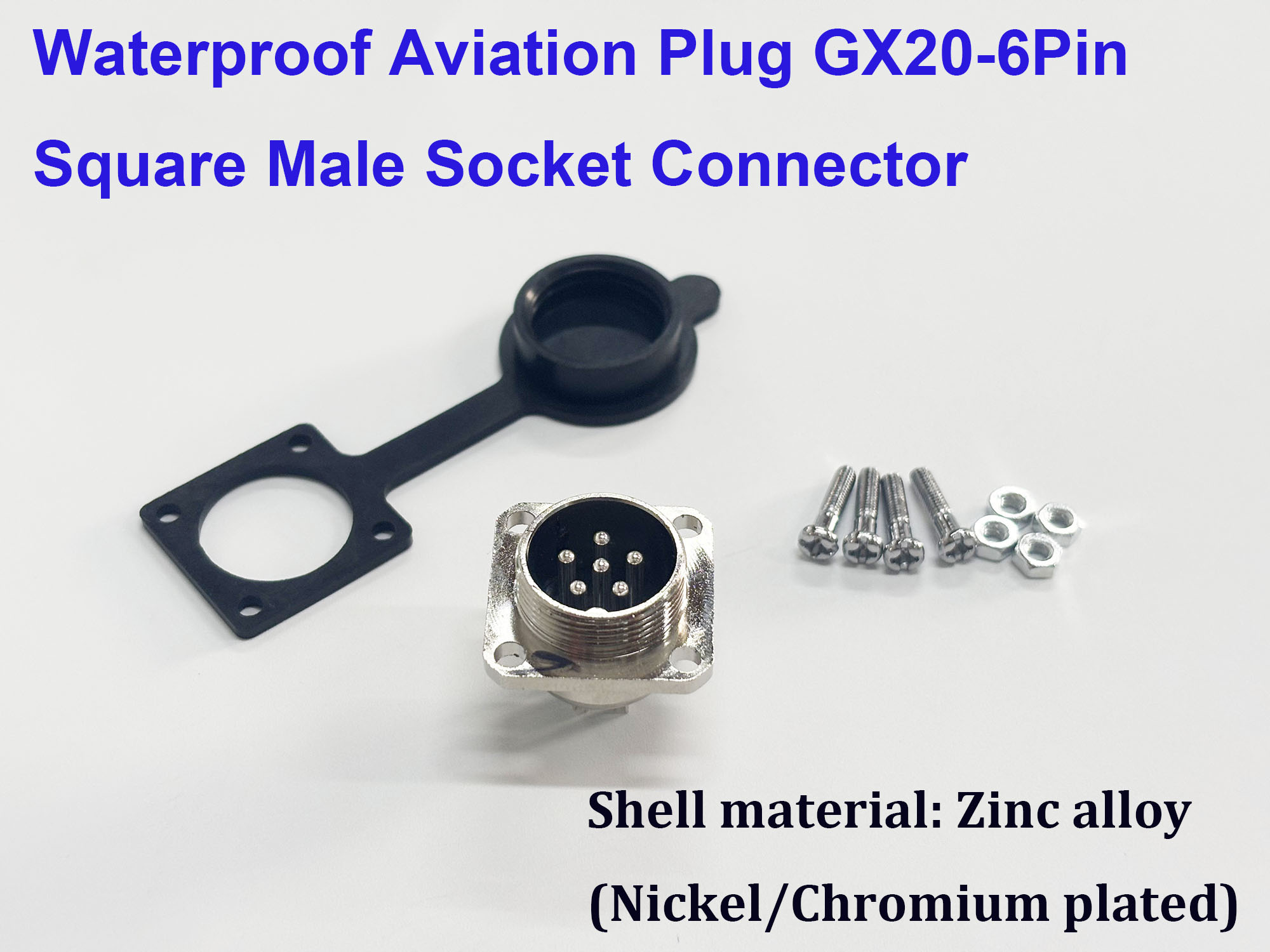 aviation plug GX20-6Pin connector