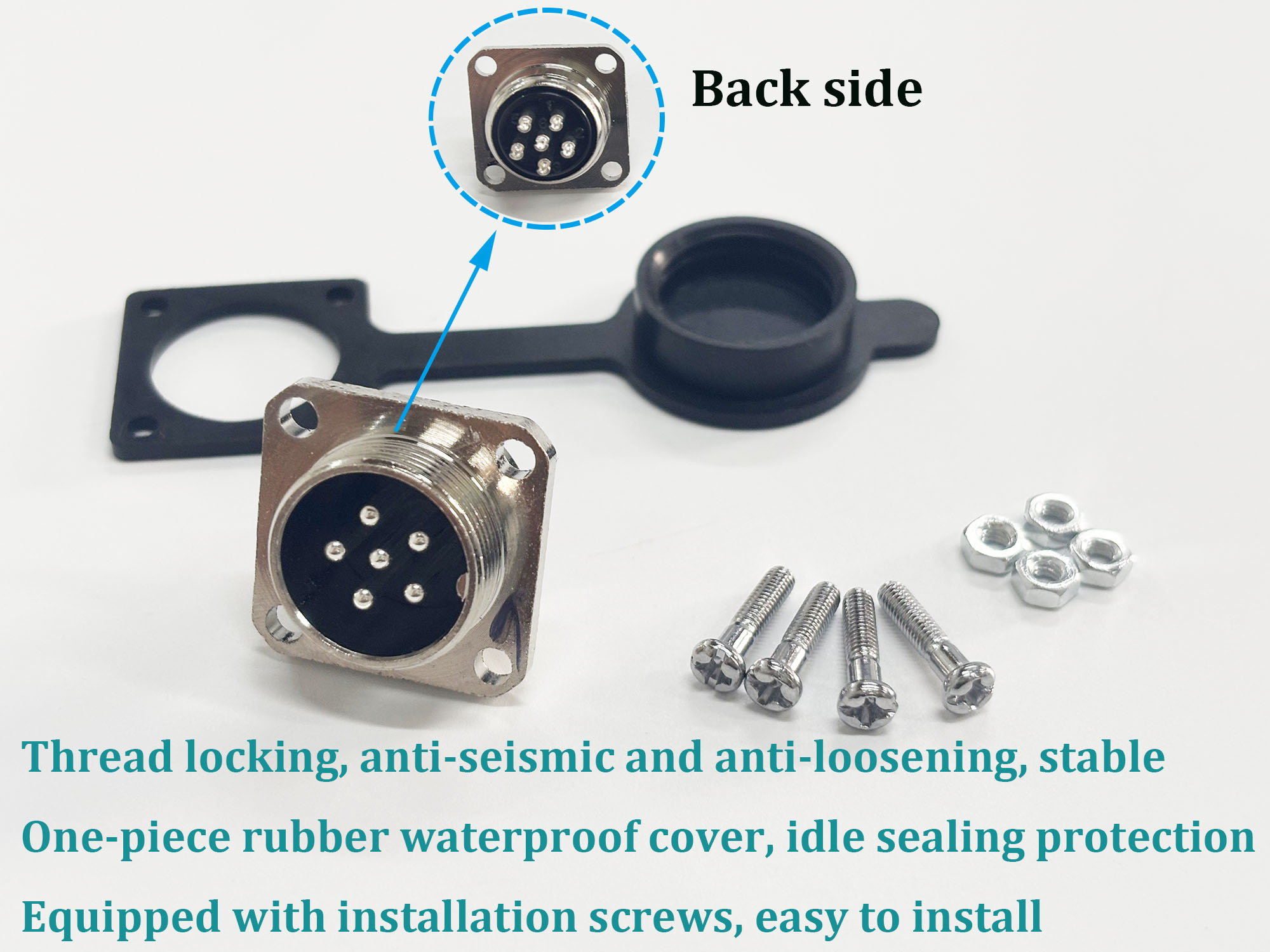 aviation plug GX20-6Pin connector