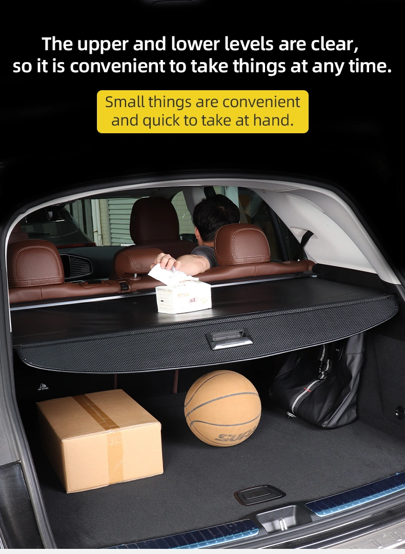 retractable cargo area cover, trunk cargo cover