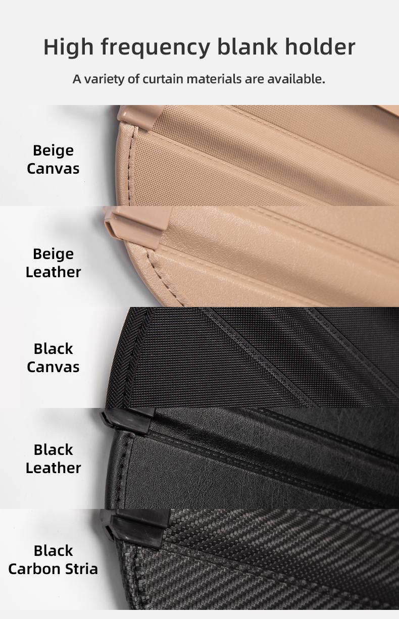 black retractable cargo cover, car retractable cargo cover