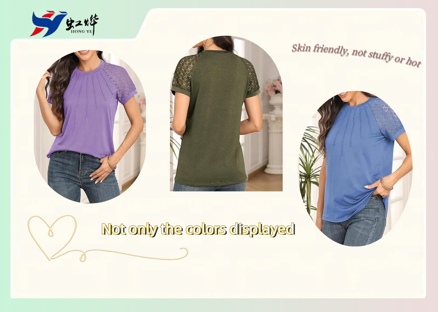 colors of Women's T-shirt