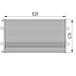 7-9005/F6HZ19712A  Heavy truck air conditioning condenser for FORD