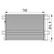 7-9131,884102580A Heavy truck air conditioning condenser for HINO