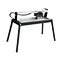 AWLOP 600W 180mm Electric Portable Wet Tile Saw Radial Tile Cutter Tile Cutting Machine with Foldable Stand