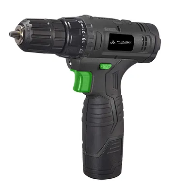 AWLOP CD12D Cordless 12V Keyless Chuck Mini Drill Driver Variable Speed Li-ion Battery Power Drill Tool