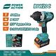 Power Action DC20V Electric Power Brushless Cordless Brush-less Impact Wrench