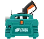 Power Action 1800w Portable High Pressure Washer PW1800 Car Cleaner