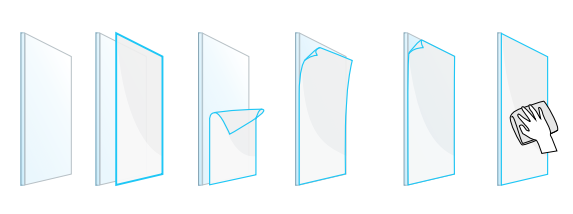 self-adhesive smart film installation how to