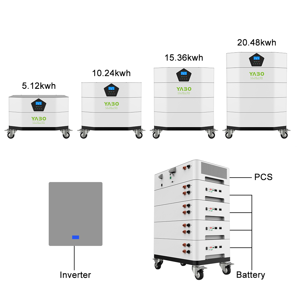 YABO 48V Lithium Iron Phosphate Stackable Battery