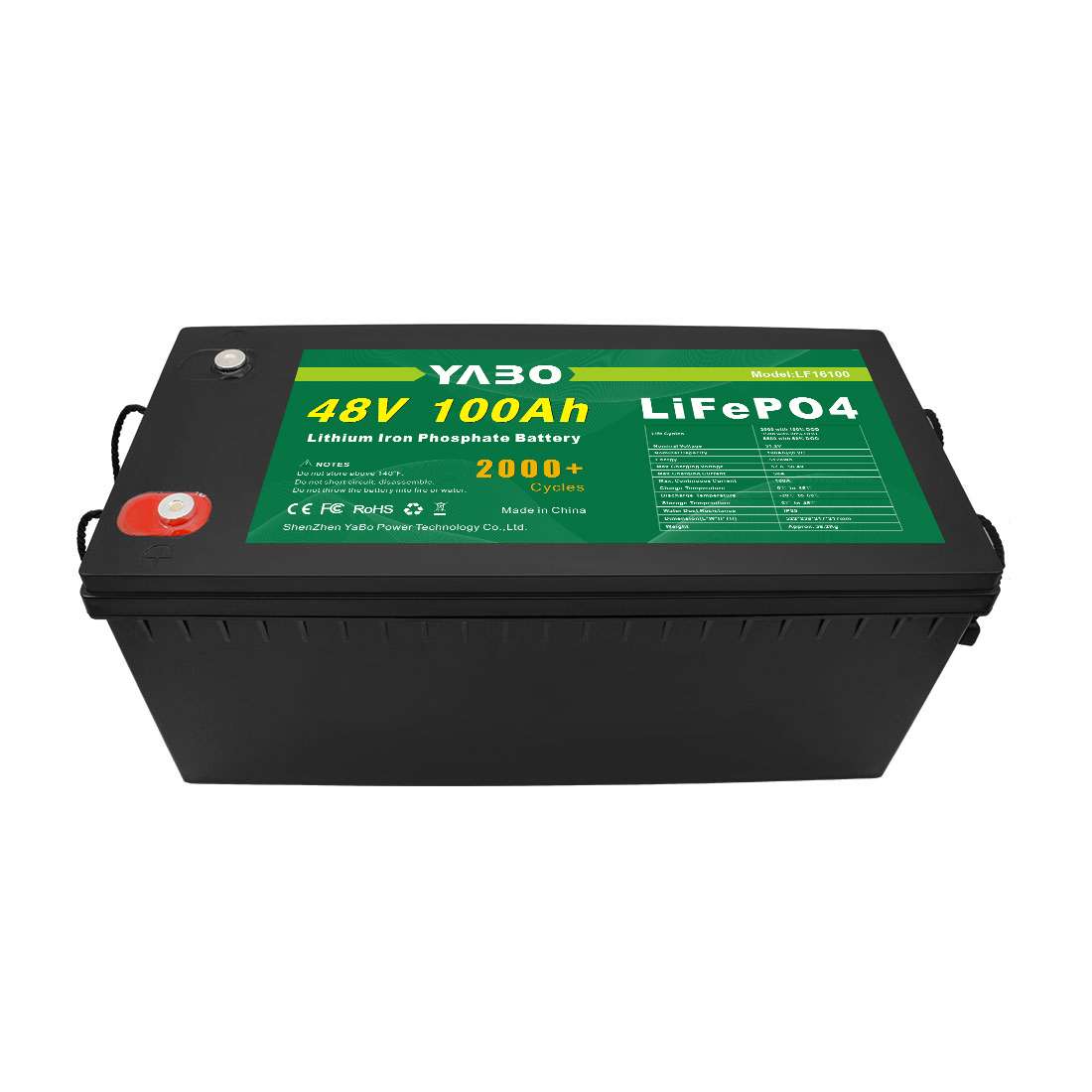 YABO 48V 100Ah LiFePO4 Storage System
