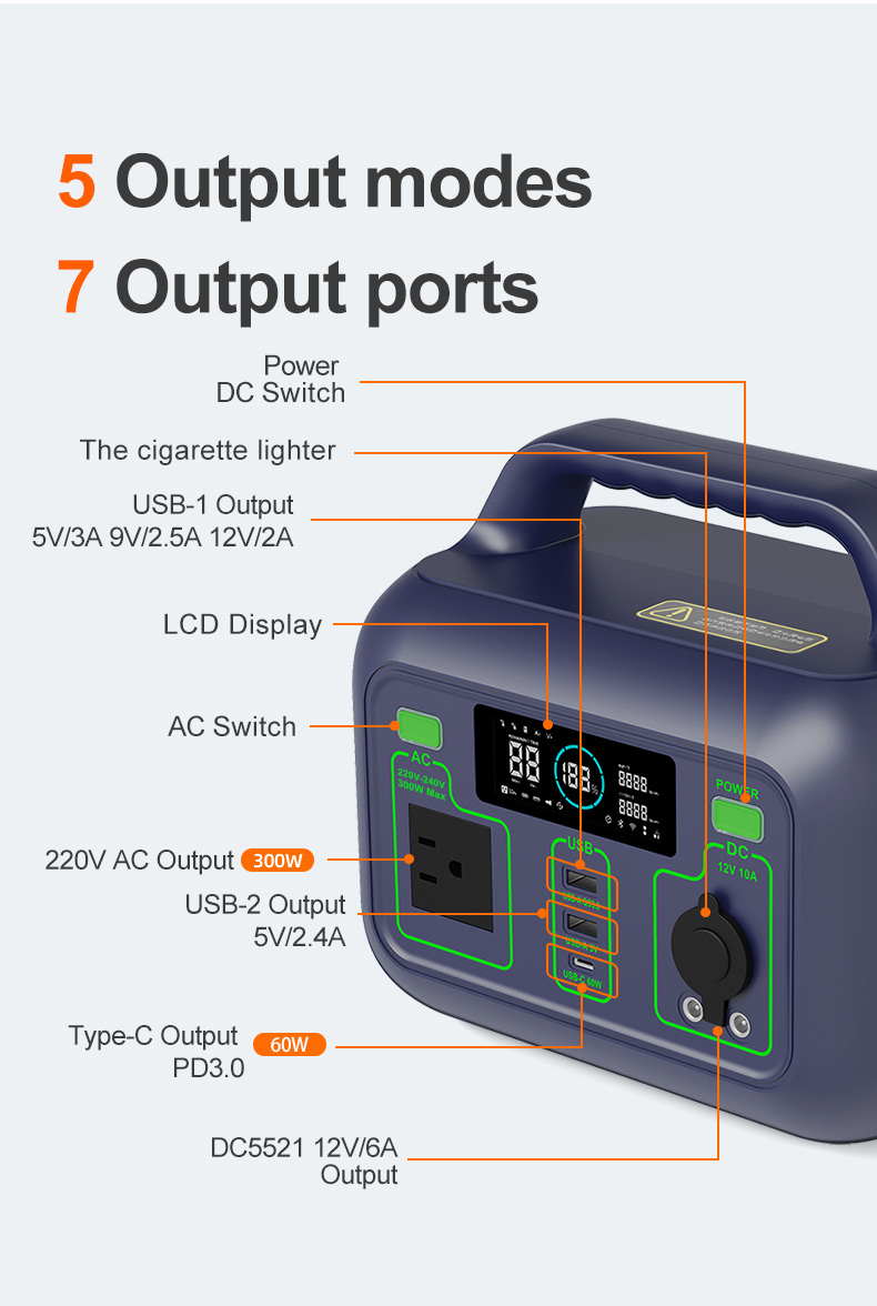 300w portable power station supplier